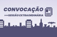 Câmara convoca sessão extraordinária para dia 01 de dezembro de 2023