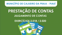 Câmara julgará contas de Governo exercícios 2018 e 2020 em 06 de dezembro de 2023