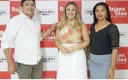 Presidente da Câmara junto com a ex-vereadora Danielle Monteiro, em visita a Deputada Rejane Dias em Teresina PI. 