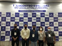 Vereadores participam de evento legislativo estadual